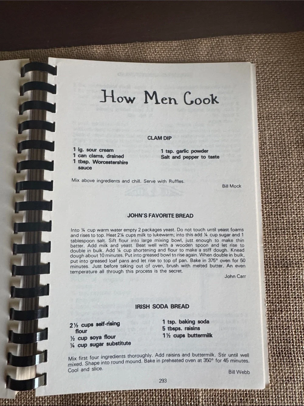 Centre St. Cookery Fernandina Beach FL Cookbook Recipe